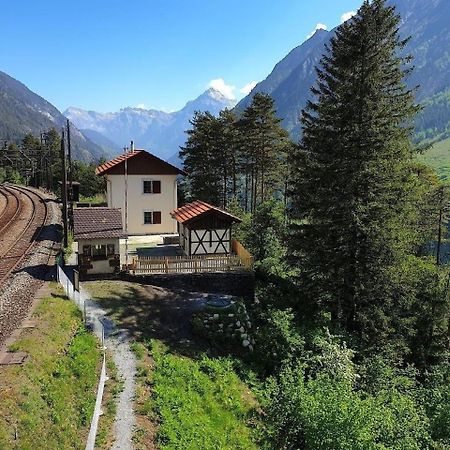 Bahnwaerterhaus Eggwald Villa Wassen Eksteriør billede
