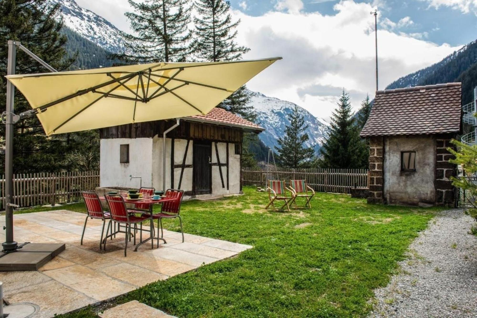 Bahnwaerterhaus Eggwald Villa Wassen Eksteriør billede